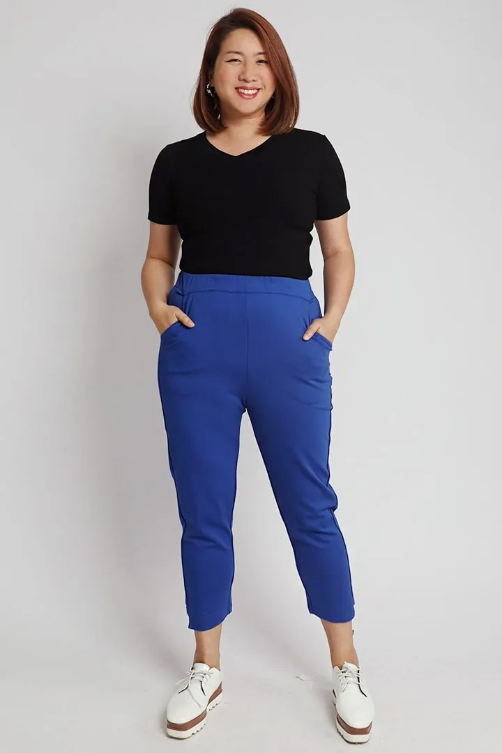 Yoges Pants in Cobalt Blue