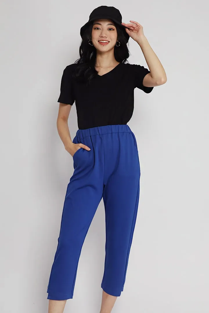 Yoges Pants in Cobalt Blue