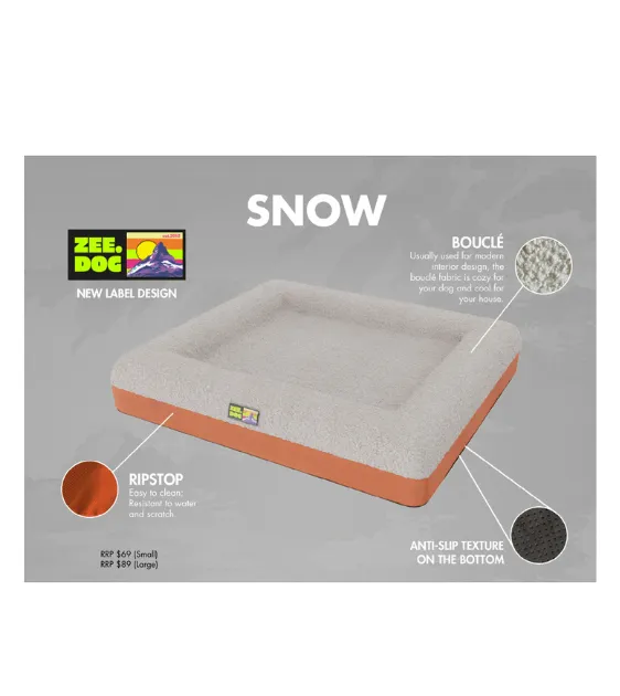 Zee.Dog Bed Cover (Snow)